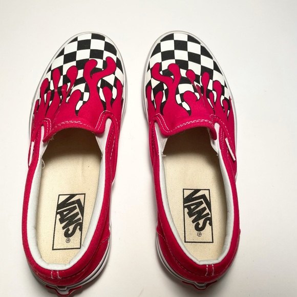 vans red drip